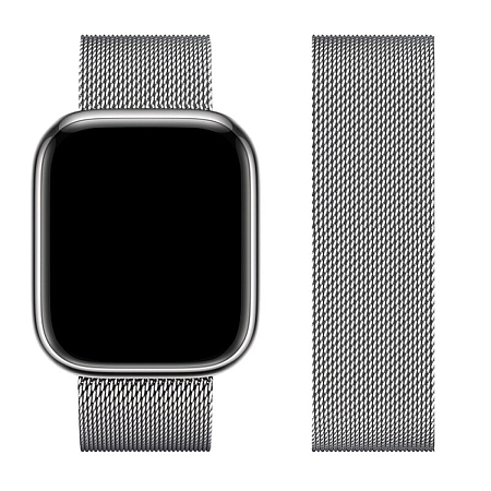 Ремешок на руку для Apple Watch 38/40/41/42 мм, HOCO, WA03, Milanese loop, серый