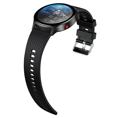 Умные часы Y46 Smart watch Hoco с поддержкой звонков, поддержка функции поиска (Find My) на телефонах Apple, черные