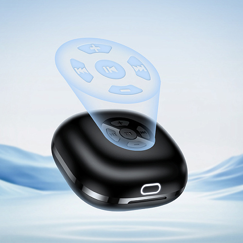 Беспроводные наушники EW204, HOCO, капельки, с дистанционным управлением, черный