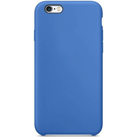 Чехол - накладка для iPhone 6 Plus/6S Plus, Silicon Case, синий