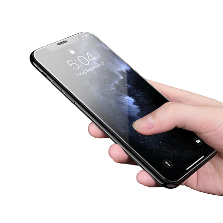    iPhone XR/11 (A34), HOCO, 9D large arc dustproof glass, 