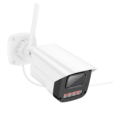 Wi-fi камера D4 HD уличная, Носо, разрешение Full HD 1920*1080, белый