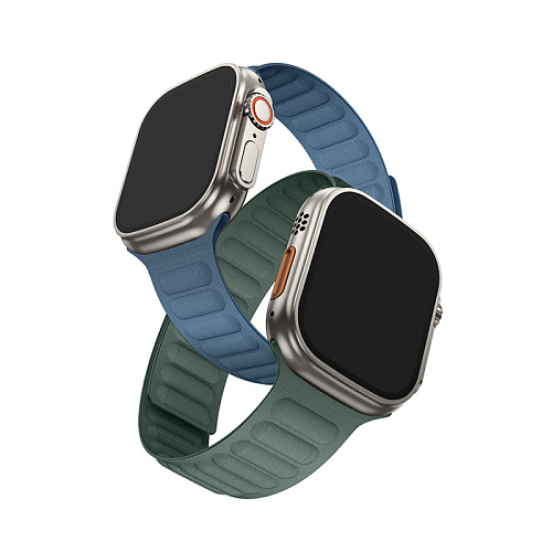 Ремешок на руку для Apple Watch 38/40/41/42 мм, HOCO, AS100, нейлоновый, магнитный, зеленый