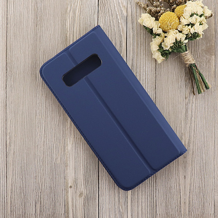 Чехол-книжка для Samsung Galaxy S10 Plus, X-CASE, боковой, синий