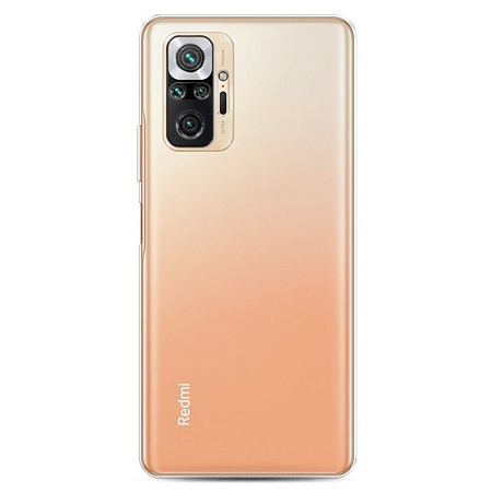 Чехол силиконовый для Xiaomi Poco X3 GT/ Note 10 Pro (5G), с защитой камеры, X-CASE, прозрачный