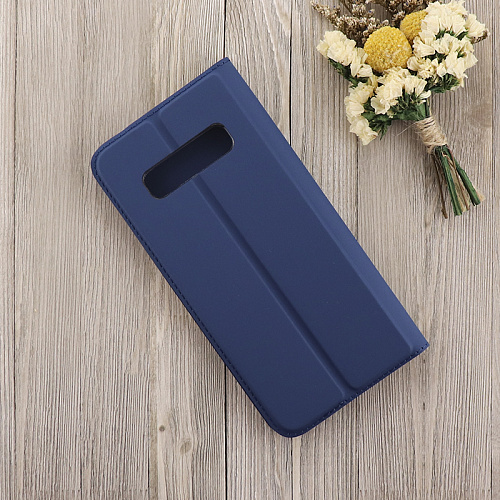Чехол-книжка для Samsung Galaxy S10 Plus, X-CASE, боковой, синий