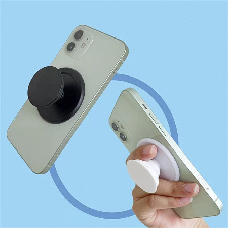 Держатель попсокет (popsocket) для телефона, X-CASE,  цвет серый