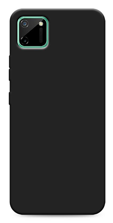 Чехол силиконовый для Realme C11, X-CASE, черный