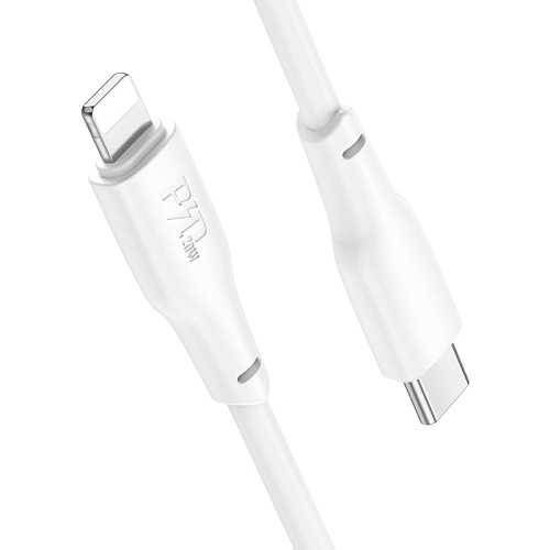 Кабель Lightning to Type-C (PD), HOCO, X93, 2м, 20W, белый