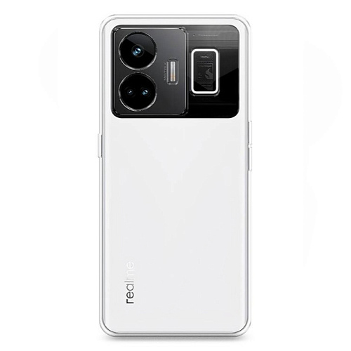 Чехол силиконовый для Realme GT Neo 5, с защитой камеры, X-CASE, прозрачный
