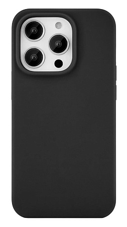 Чехол-накладка для iPhone 14 Pro, Silicon Case, без лого, черный