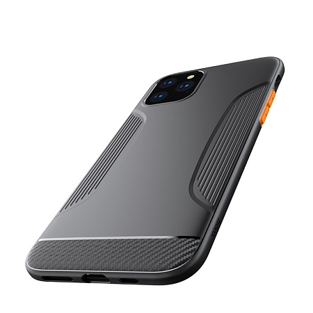 Чехол силиконовый для IPhone 11 Pro, Warrior Series TPU, HOCO, черный