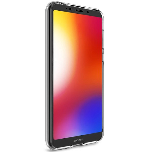 Чехол силиконовый для Sony Xperia L3, прозрачный