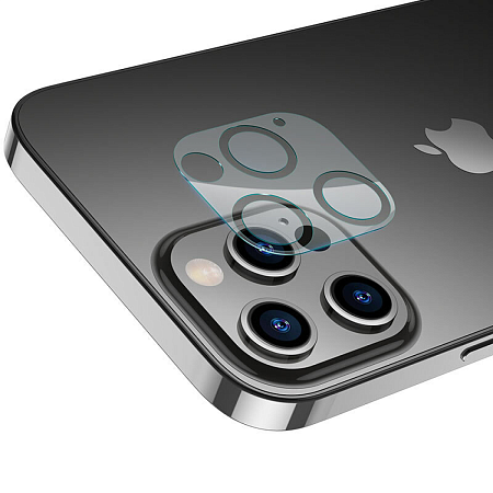 Защитное стекло на iPhone 12 Pro (6.1) V11, 2в1, HOCO, на заднюю камеру, прозрачное