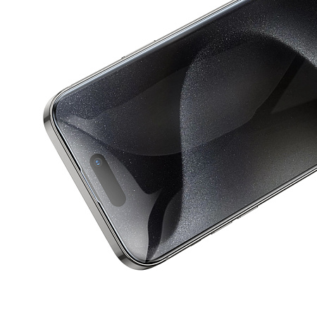 Защитное стекло для iPhone 15/16, A39, HOCO, Engraved 3D HD tempered glass 0.15mm, черное