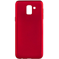 Чехол силиконовый для Samsung J600F Galaxy J6 (2018), красный