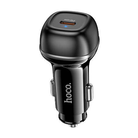 Автомобильное зарядное устройство, 1 PD 30W (Z58), HOCO, черный