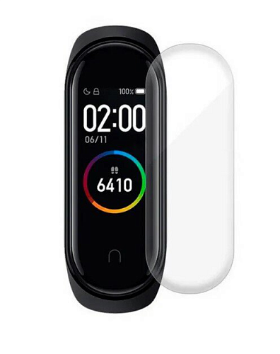 Защитная пленка на Xiaomi Mi Band 3,  (2 штуки), прозрачный