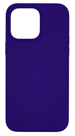 Чехол - накладка для iPhone 13 Pro Max, Silicon Case, без лого, индиго