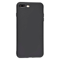 Чехол силиконовый для iPhone 7 Plus/8 Plus, с микрофиброй внутри, с защитой камеры, X-CASE, черный