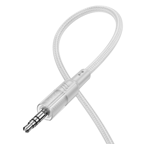 AUX Audio кабель 3,5 мм на Type-C, UPA27, HOCO, серый