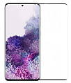 Защитное стекло на Samsung Galaxy S20 Plus /S11, 30D, проклейка по краю, черное, X-CASE