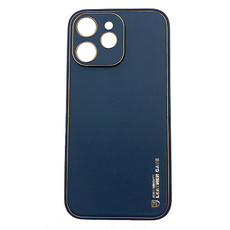 Чехол силиконовый для IPhone 11, Graceful Leather series, HOCO, синий